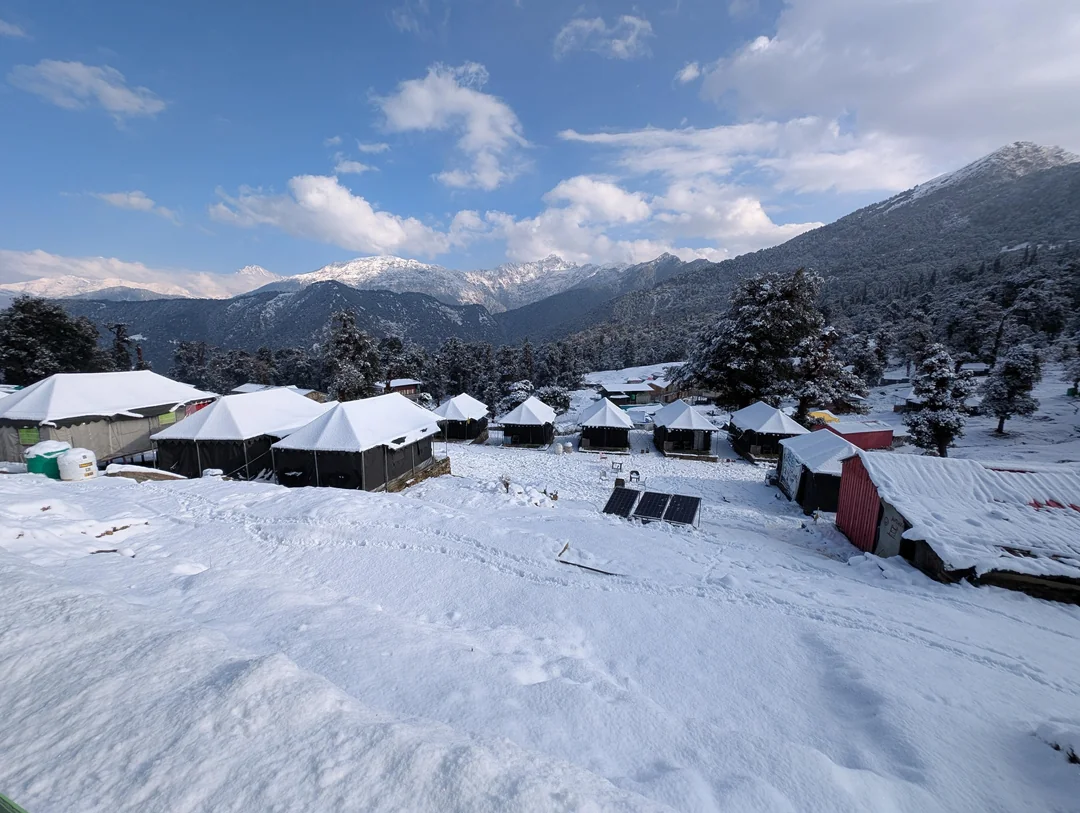 Camping in Chopta Tungnath Camping in Chopta Tungnath
