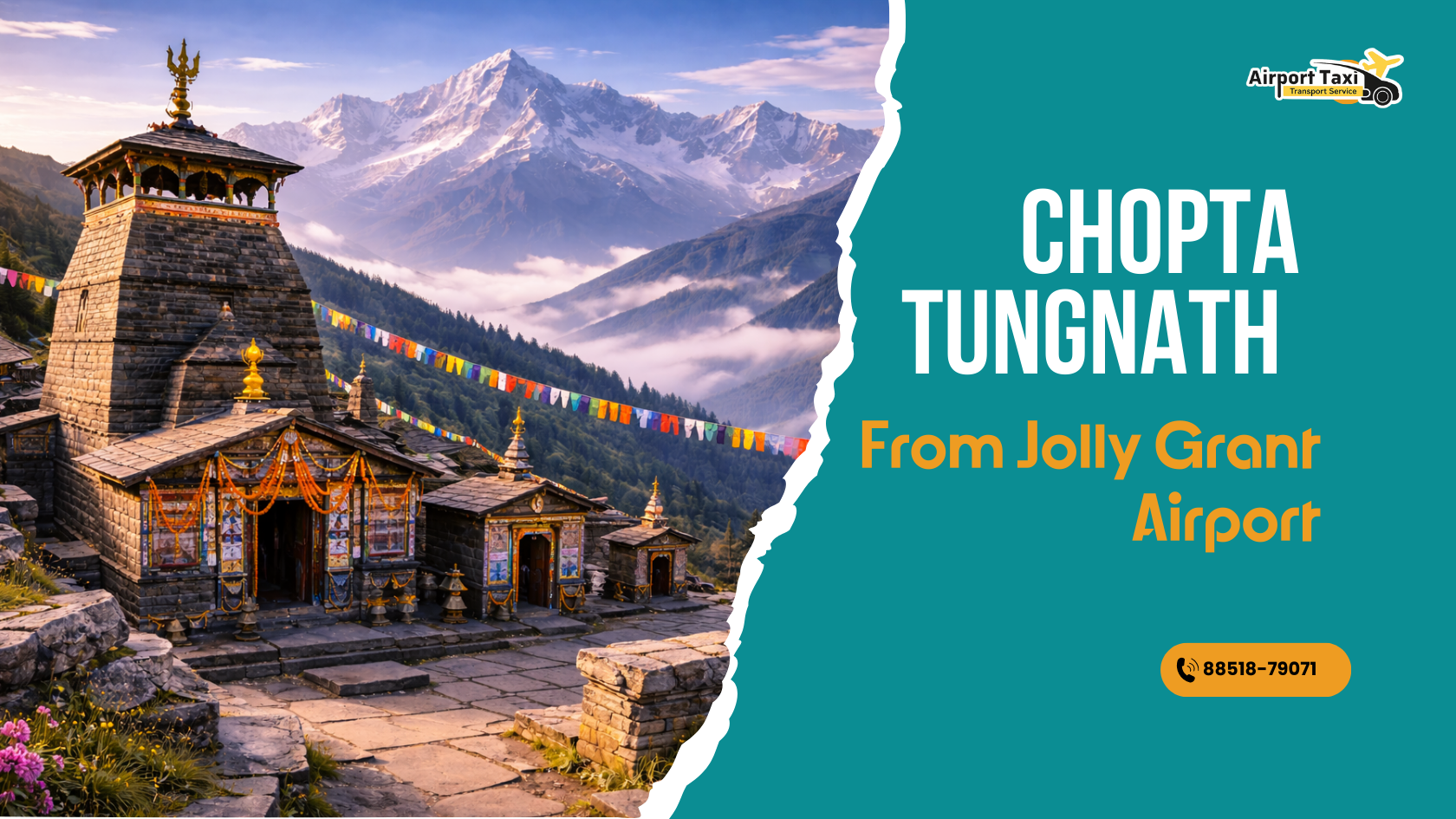 Dehradun Jolly Grant Airport to Chopta tungnath